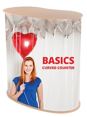 Basics Curved Counter